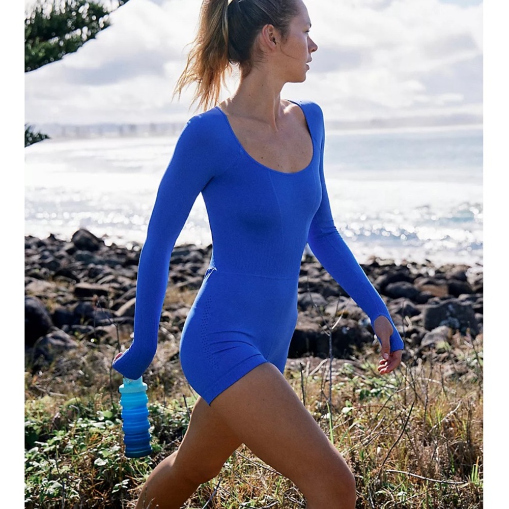 Free people movement Good Karma Long Sleeve Runsie SOLD OUT